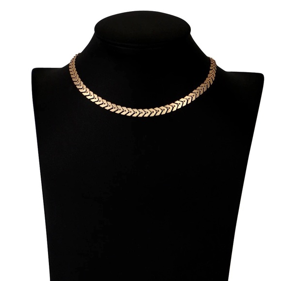 ‼️3/$30 Sexy Boho Dainty Gold Choker Necklace - Picture 3 of 6